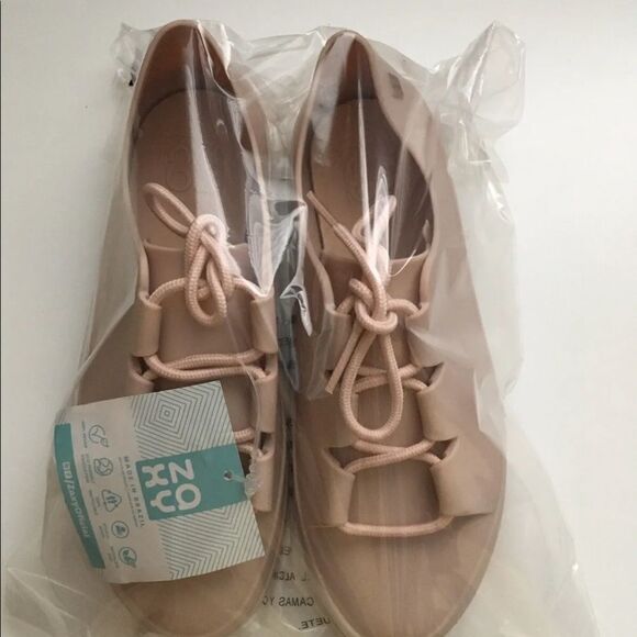 zaxy nude matte shoes sneaker Size 6 Made In Brazil New - Picture 4 of 14